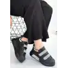 NİNO SİYAH CİLT CIRT CIRTLI SPOR AYAKKABI