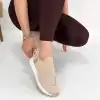 RENJİ BEJ TRİKO BAĞCIKLI SPOR AYAKKABI