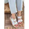 STAN BEYAZ CİLT SANDALET