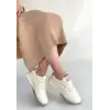 TAWEN BEJ CİLT BAĞCIKLI SPOR AYAKKABI