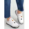 TUES BEYAZ NUBUK BAĞCIKLI SPOR AYAKKABI