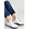 TUES BEYAZ NUBUK BAĞCIKLI SPOR AYAKKABI