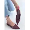 Ummar Bordo Rugan Babet Ayakkabı