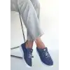 WARTE MAVİ SÜET BAĞCIKLI SPOR AYAKKABI