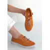 WARTE TURUNCU SÜET BAĞCIKLI SPOR AYAKKABI