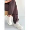 YEJJA BEJ CİLT BAĞCIKLI SPOR AYAKKABI