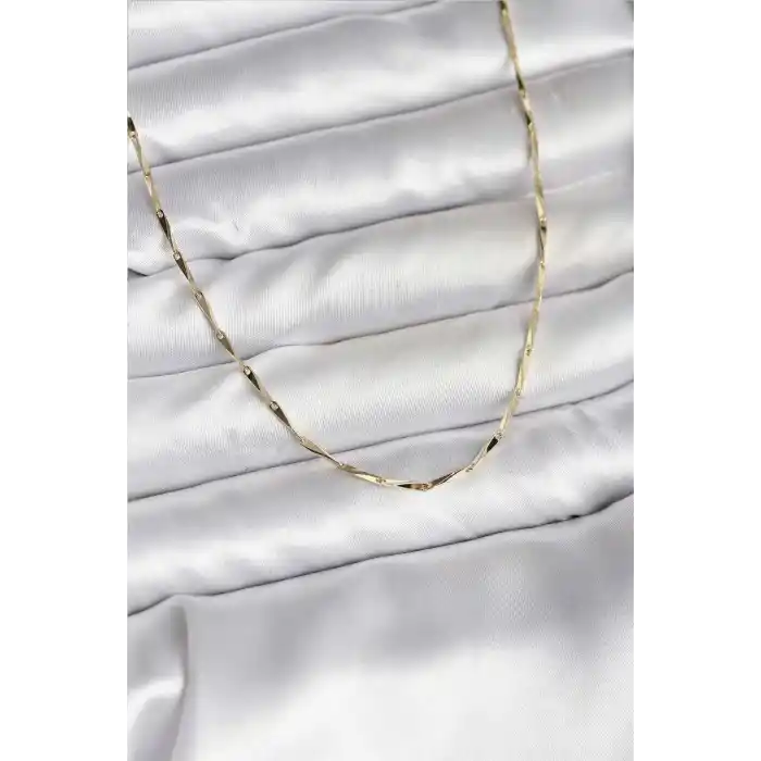 14K Gold Renk Kaplama CM Kadın Kolye