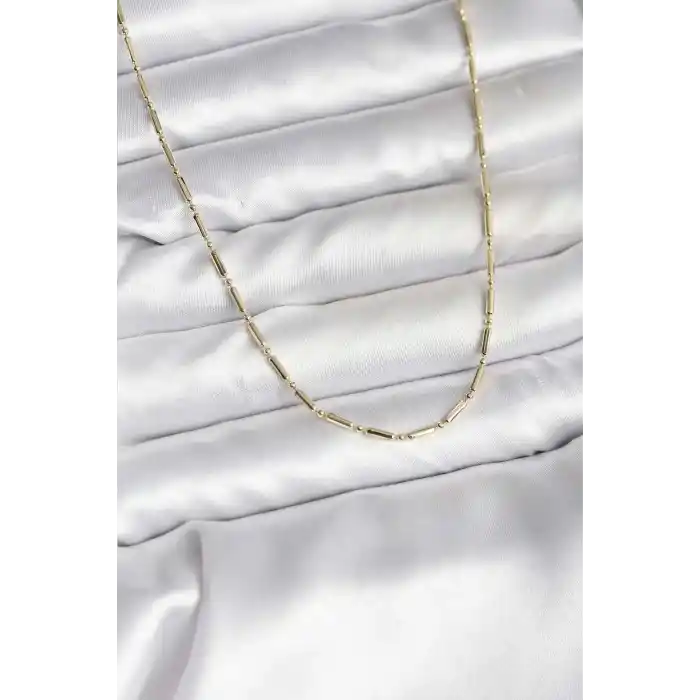 14K Gold Renk Kaplama Zincir Model CM Kadın Kolye