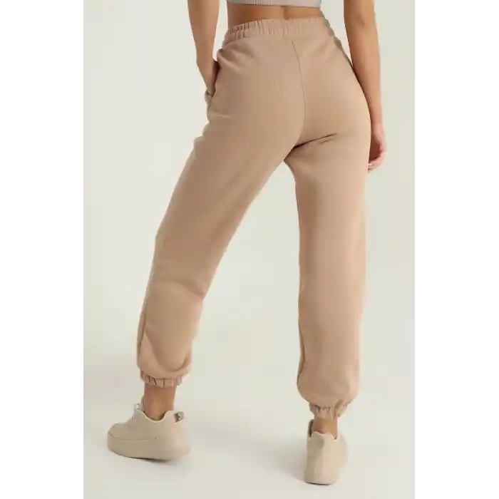 3 iplik şardonlu paça lastikli eşofman bisküvi is001