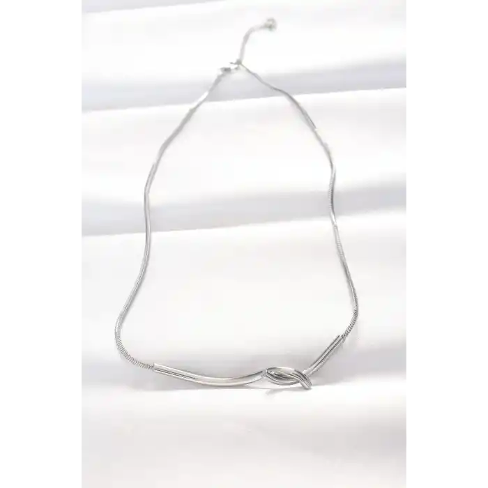 316L Çelik Silver Renk Kolye