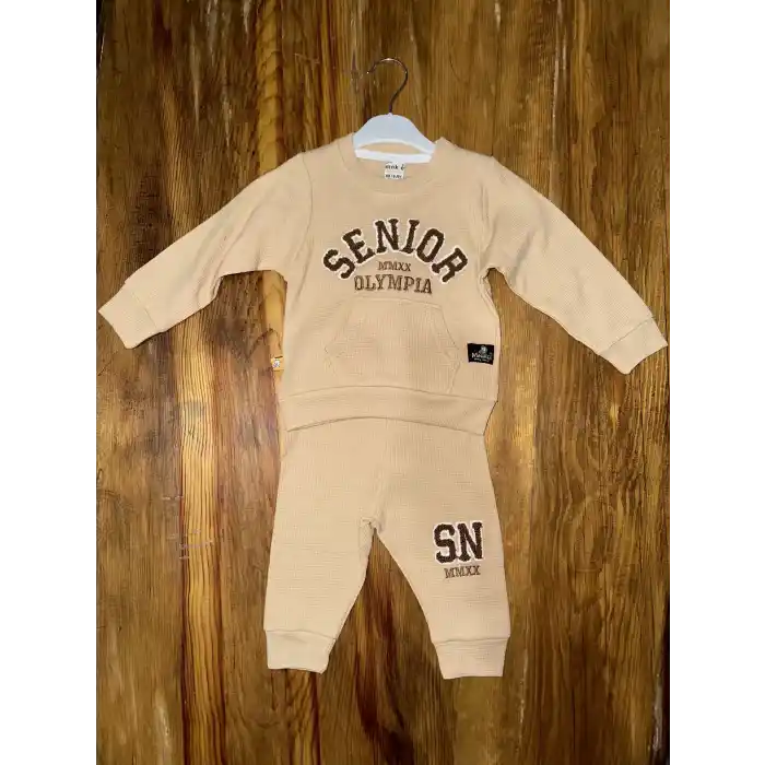 6-24 aylık kanguru cep senıor takım sütlükahve