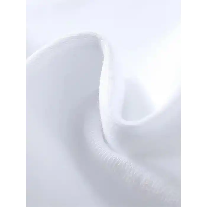 Baskı Erkek Oversive Tişört, Grafik Tişört Erkek Yazlık Outdoor Kıyafetleri, Sporda ve Günlük Giyime Uygun - Beyaz