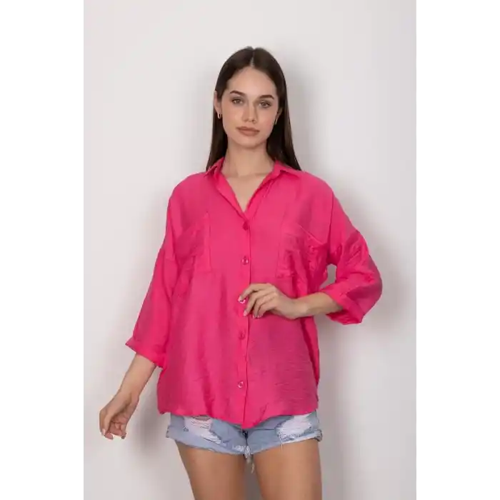 Cepli salaş gömlek t1010