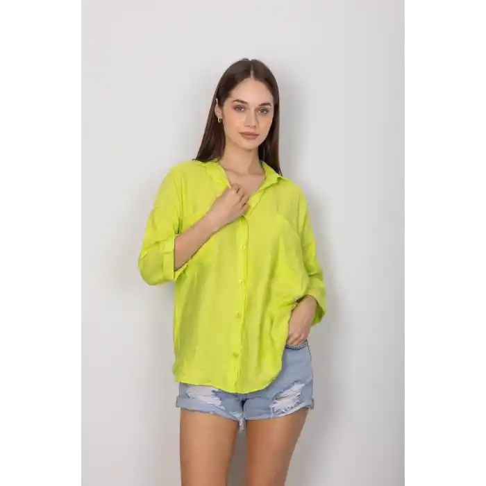 Cepli salaş gömlek t1010