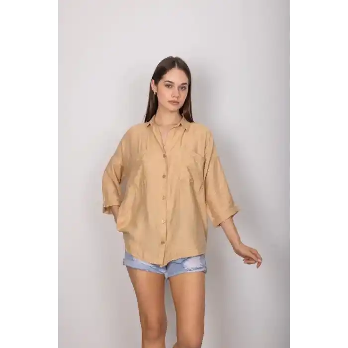 Cepli salaş gömlek t1010