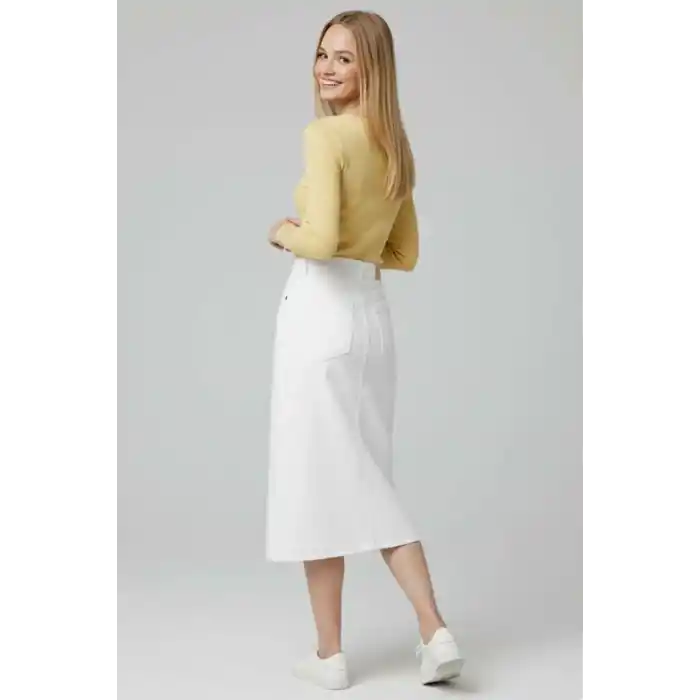 Çıtçıt Detaylı Bluz Sarı T4343