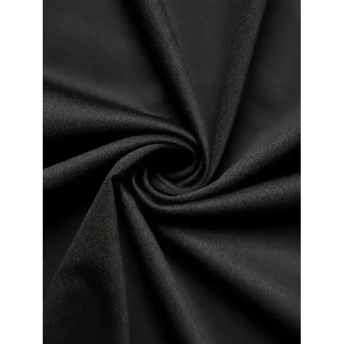 Erkek OversizeGrafik Tişört CAMPBRASTCOOPERATION Kalın Yazı Bisiklet Yaka, Kısa Kol, Kalın Mor ve Siyah Desenli Yazlık Sokak Kıyafeti - Siyah