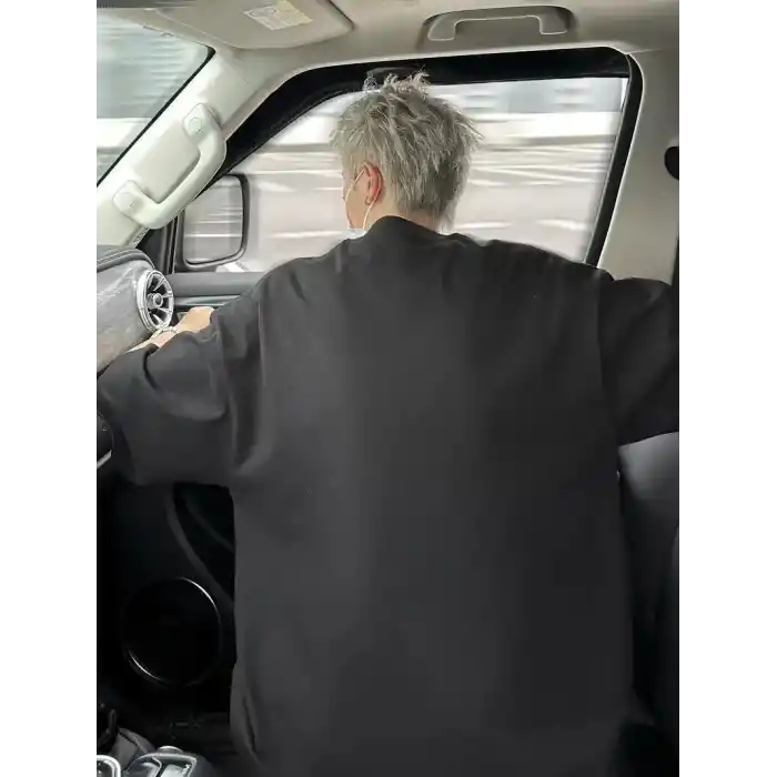 Erkekler için Siyah Tişört Grafik Genç Emo Vintage Gotik Rahat Büyük Beden Kısa Kollu Tişört Giysi Üst- Siyah