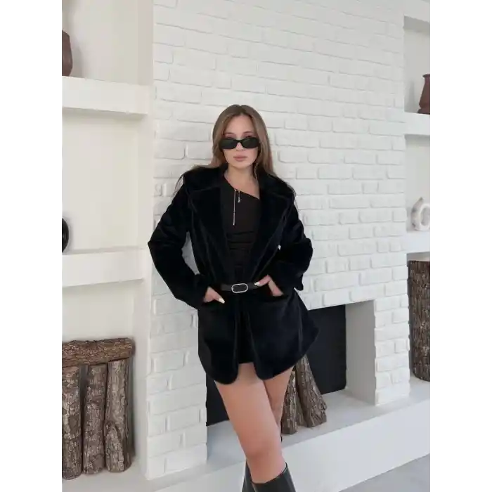 Fok ceket premıum kalite siyah st255860