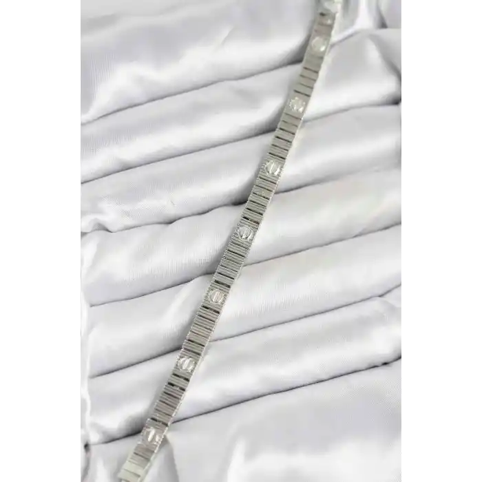 Gümüş Renk VIP Seri Bileklik