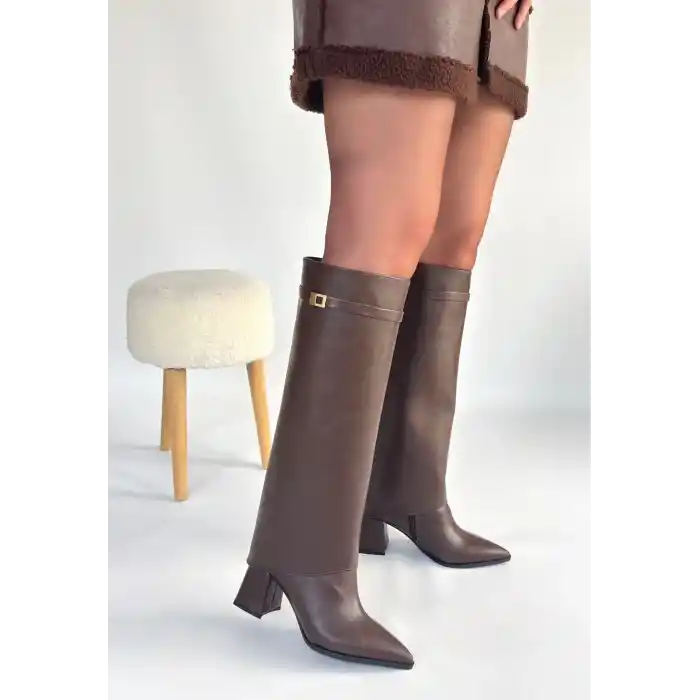 Jike Kahverengi Cilt Tak Çıkar Çizme