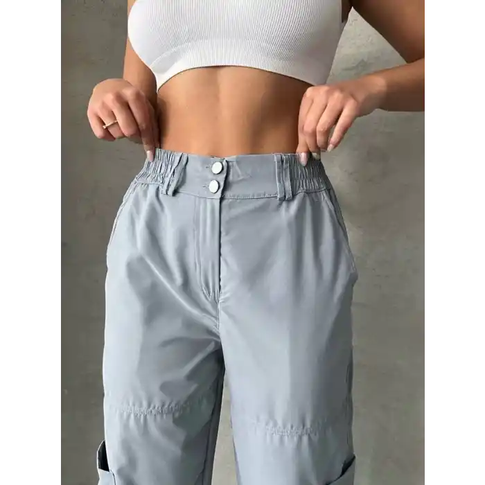 Jogger lastik paça pantolon