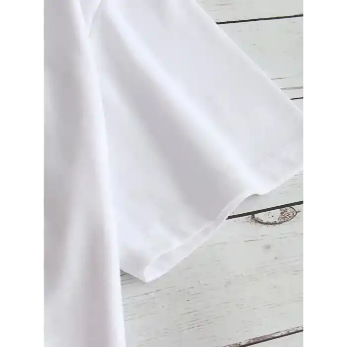 Kadın Beyaz Ive Got Your Back Grafik Tişört - Eğlenceli Çubuk Tasarımlı Oversize Günlük Kısa Kollu Tişört, Polyester Örgü, Yuvarlak Yaka, İlkbahar ve Yaz için Mükemmel, Günlük Giyim Tişört | Eğlenceli Tasarım | Polyester Kumaş - Beyaz