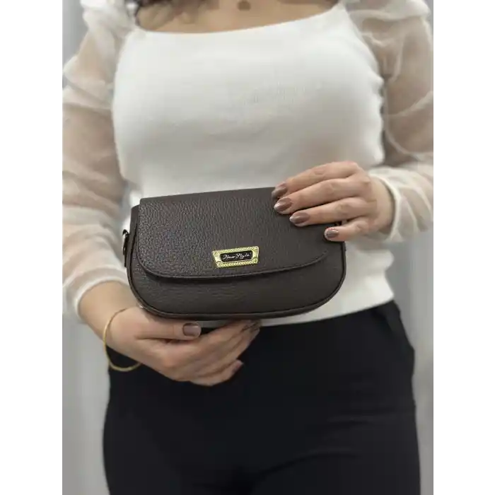 Kahve cilt jessi çanta