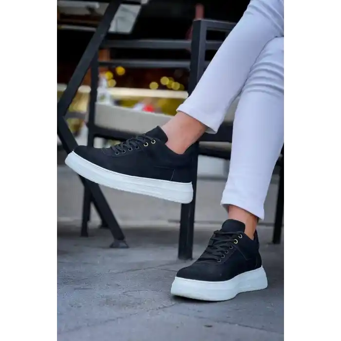 KB-X20 Kuback Siyah Süet  Günlük Erkek Ayakkabı