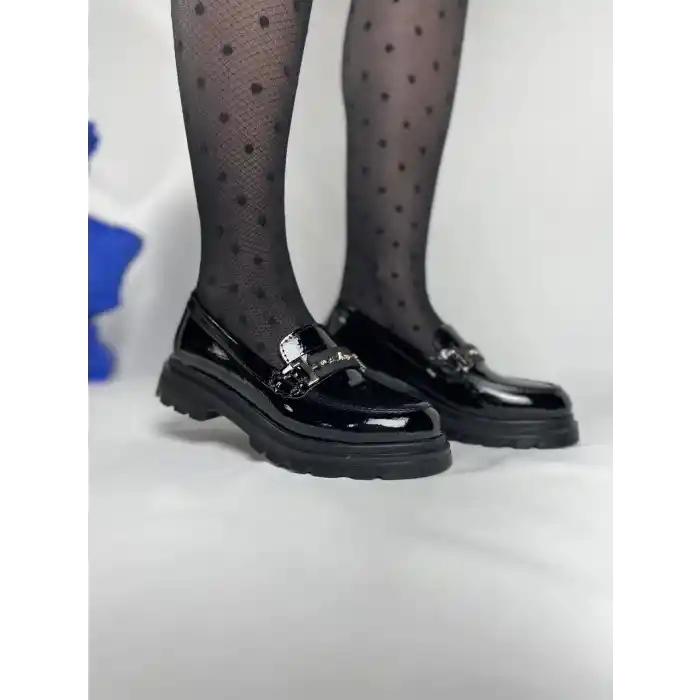 KB-ZN103 Kuback Kömür Rugan Günlük Kadın Babet