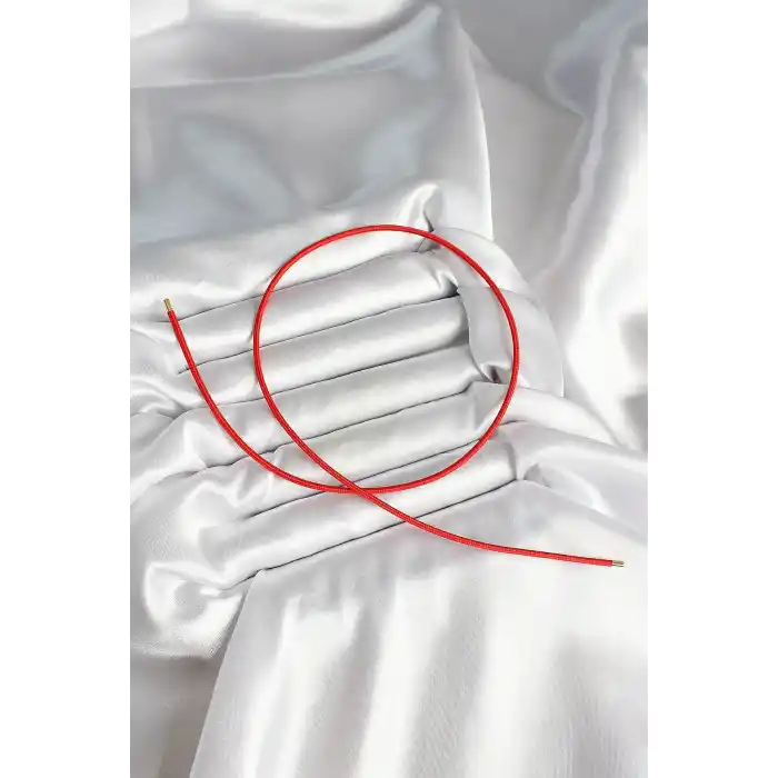 Mıknatıslı Kırmızı Renk Sarmal Kadın Bileklik