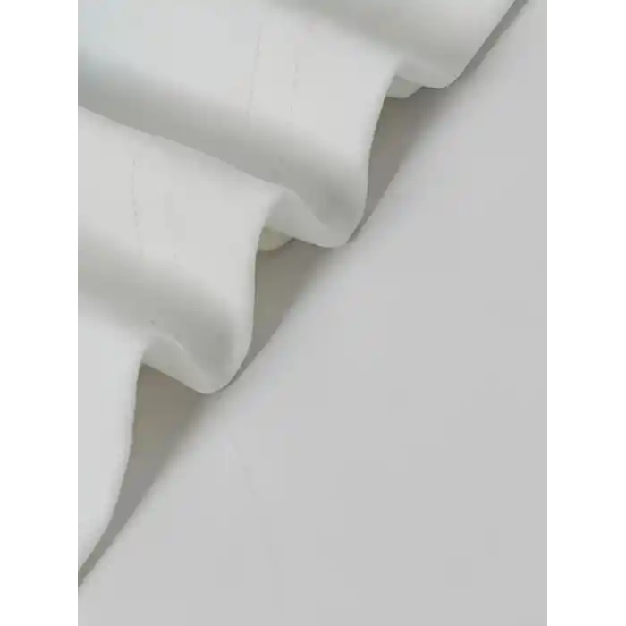 Ördek Baskılı ve Yuvarlak Yakalı Kadın Günlük Büyük Boy Siyah Tişört. - Beyaz