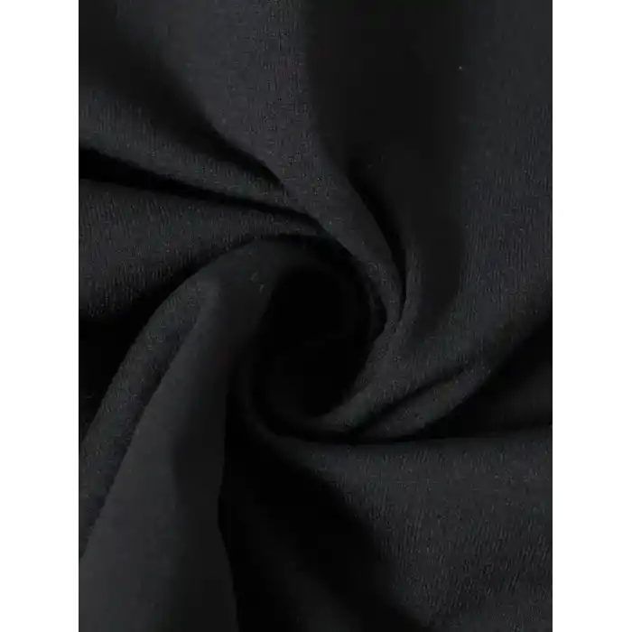 Ördek Baskılı ve Yuvarlak Yakalı Kadın Günlük Büyük Boy Siyah Tişört. - Siyah