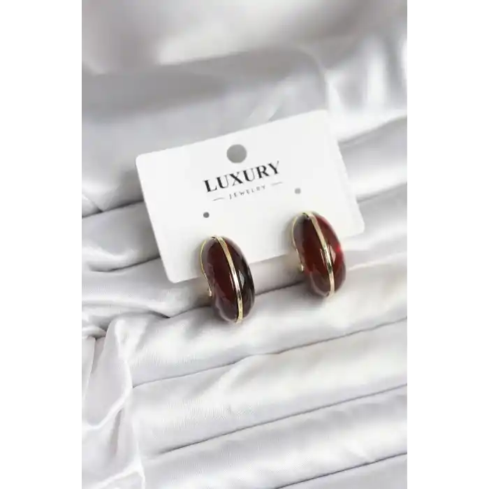 Pirinç Vintage Kadın Küpe