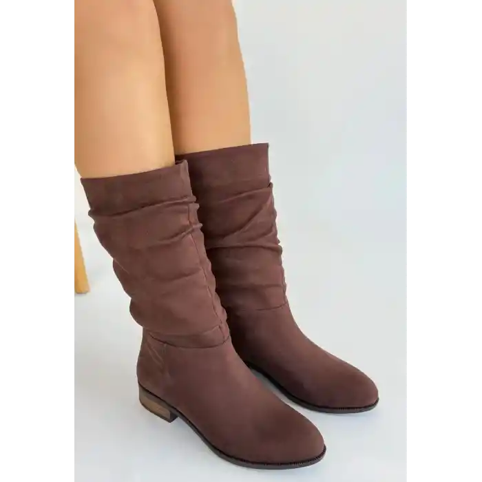 Plod Kahverengi Süet Çizme