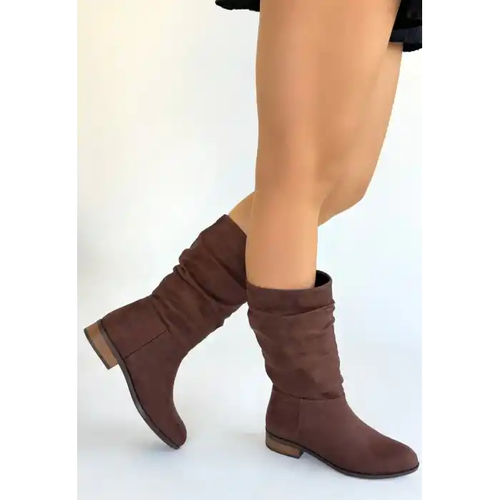 Plod Kahverengi Süet Çizme