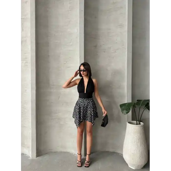 Puantiyeli etek s25900