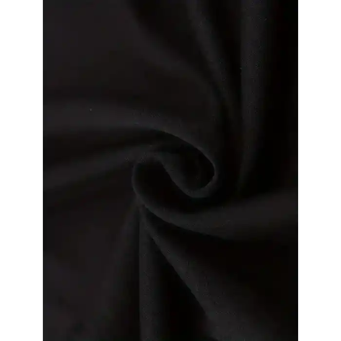 Sporda Günlük Hayata Giyilebilir GYM Baskılı Oversize Bisiklet Yaka Erkek T-shirt - Siyah