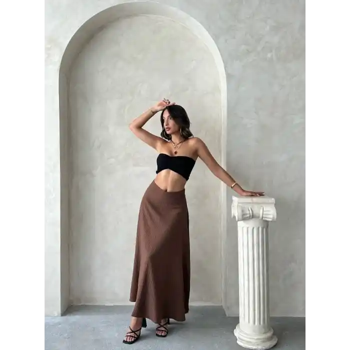 Uzun astarlı etek s255043