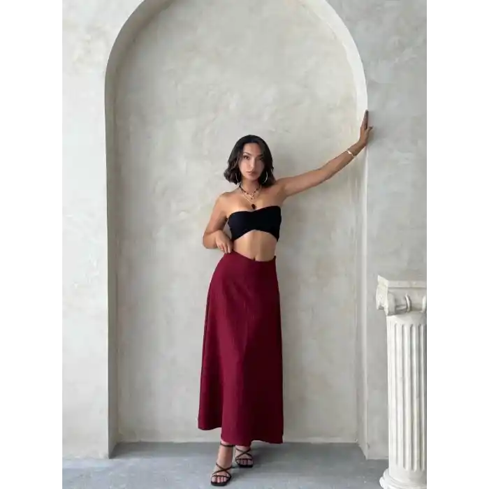 Uzun astarlı etek s255043