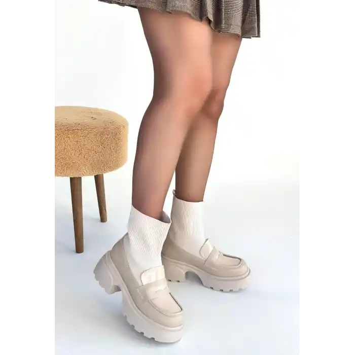 Wanye Bej Cilt Cilt Streçli Bot