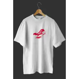 1 Mayıs Emekçilerimiz İçin Özel Tasarım 1 Mayıs Baskılı T-shirt - Beyaz