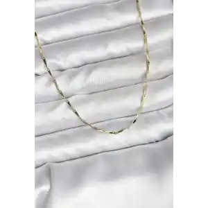 14K Gold Renk Kaplama CM Kadın Kolye