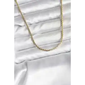 14K Gold Renk Kaplama Zincir Model CM Kadın Kolye