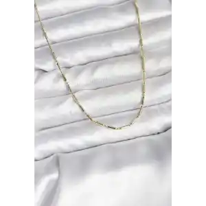 14K Gold Renk Kaplama Zincir Model CM Kadın Kolye