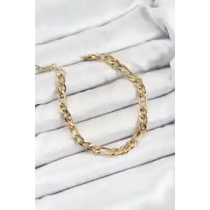 316L Çelik Gold Renk Zincir Erkek Bileklik