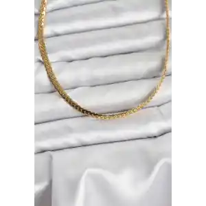 316L Çelik Gold Renk Zincir Kadın Kolye