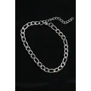 316L Çelik Klasik Model Gümüş Renk Erkek Bileklik