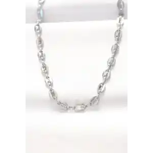 316L Çelik Silver Renk Gemici Zincir Kolye