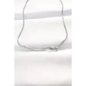 316L Çelik Silver Renk Kolye